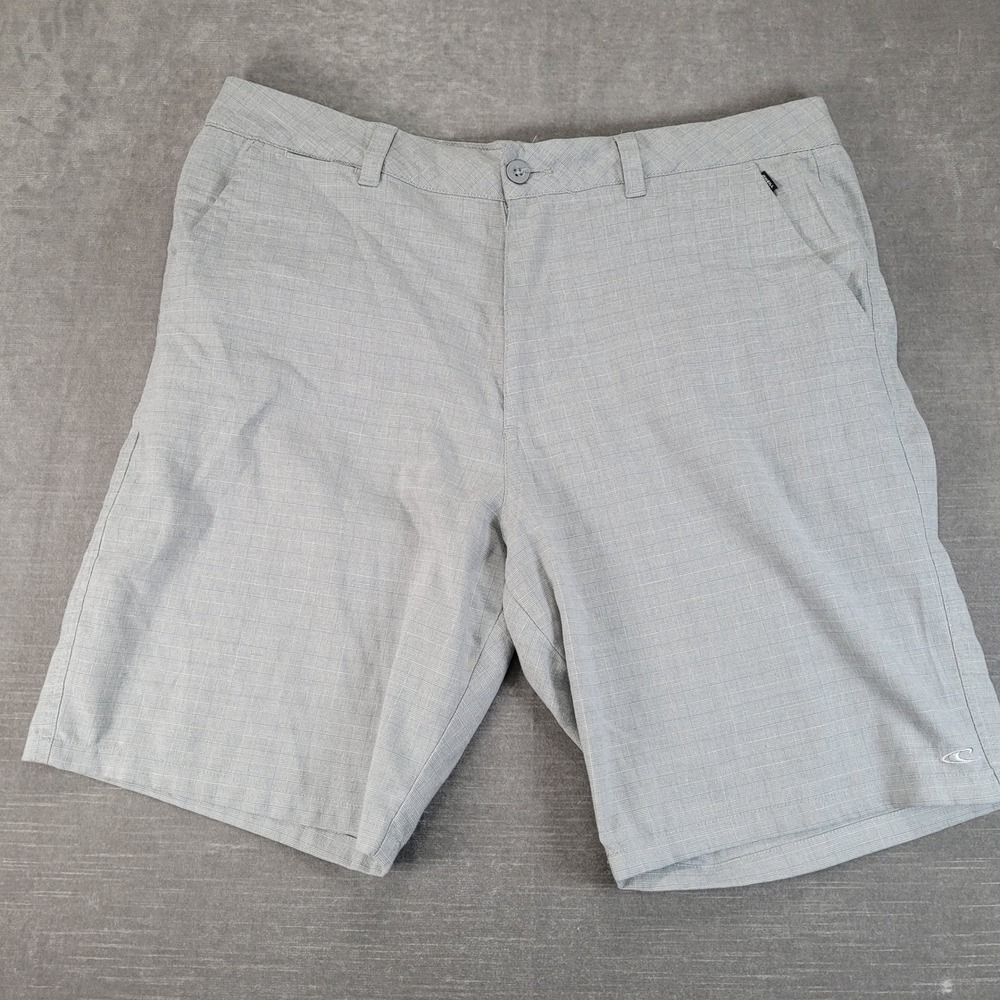 O'Neill Hybrid Shorts Mens 38 Gray Stretch Crossfire Casual Surf Beach